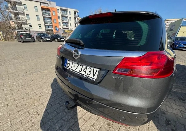 Opel Insignia cena 21300 przebieg: 295871, rok produkcji 2012 z Białystok małe 172